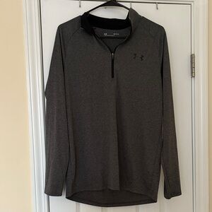 Under Armour Charcoal Quarter-Zip Top